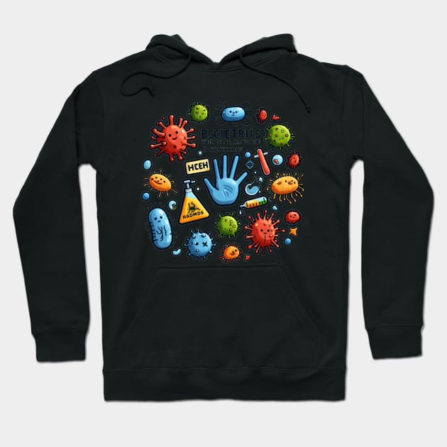 Bacteria AI Hoodie by DorianFox